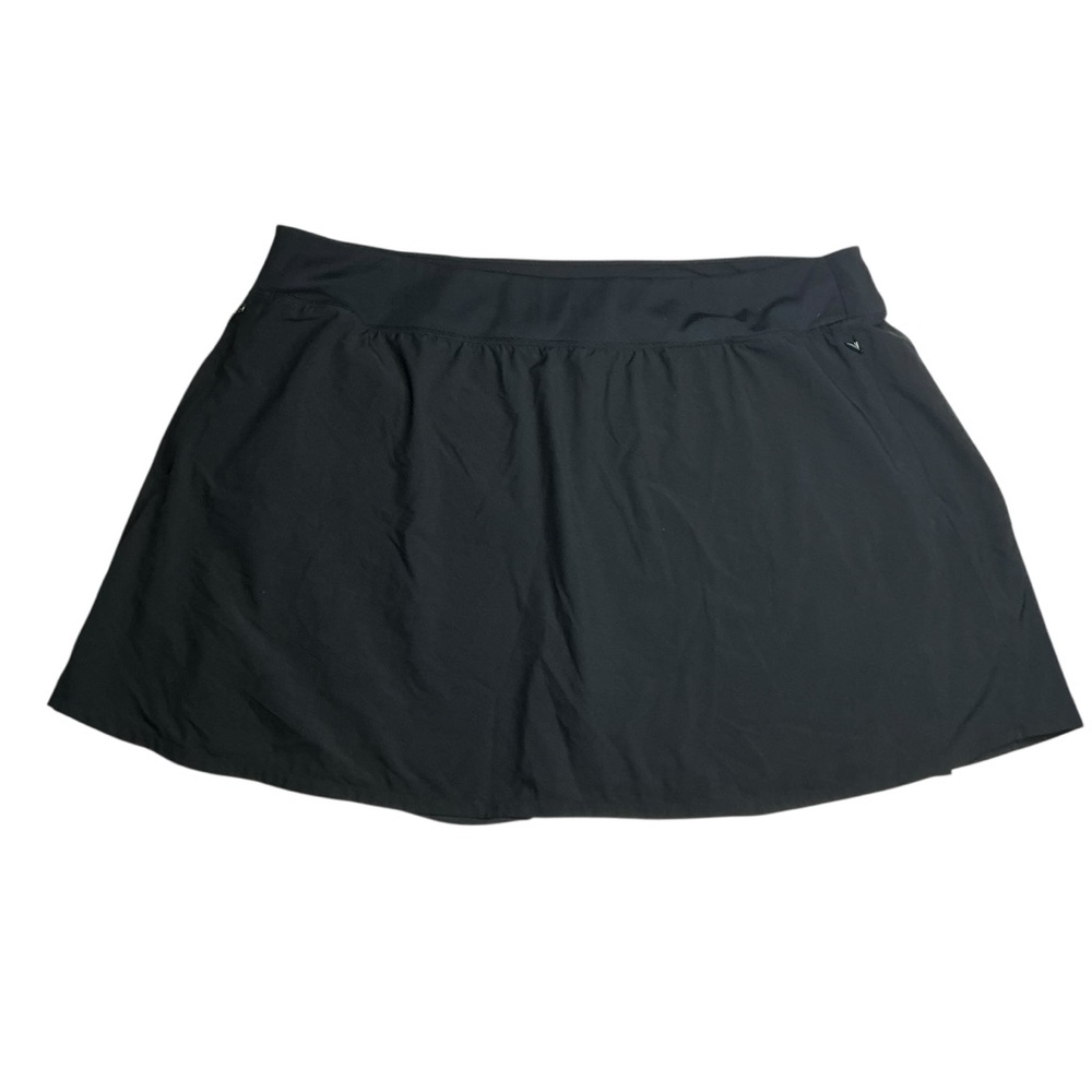 Old Navy Black Flared Active Skort with Pockets Plus Size‎ 3X